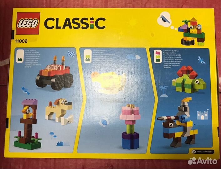 Набор lego Classic 11002 Базовый набор кубиков
