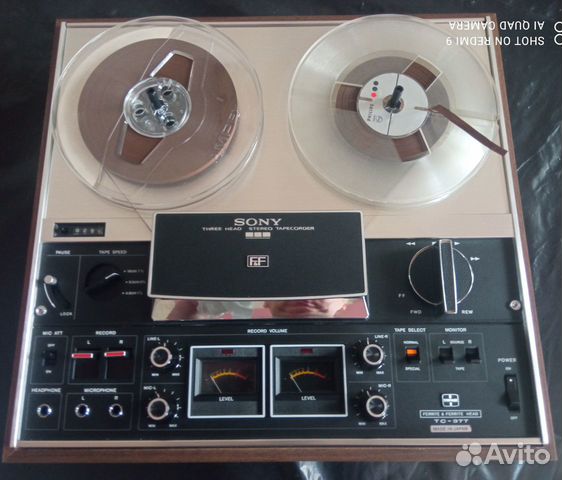 Катушечный магнитофон Sony тс-377(220 в)