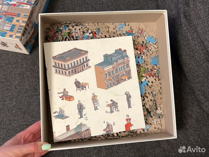 Пазл-виммельбух мир шерлока холмса