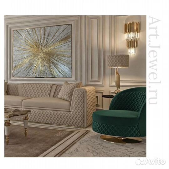 Большие интерьерные картины под заказ