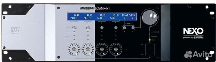 Nexo nxamp4x1C усилитель с процессором, новый