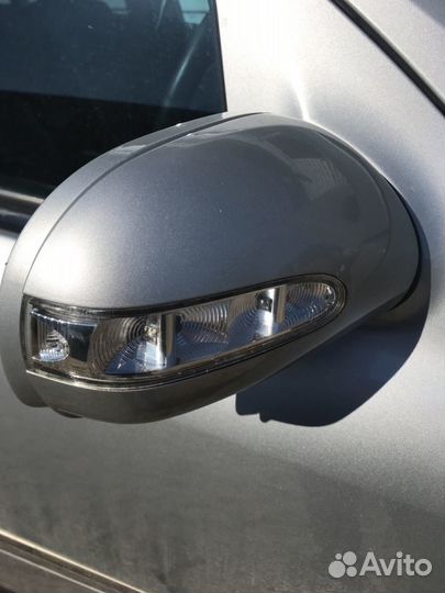 Мерседес w164 мл зеркала серебро