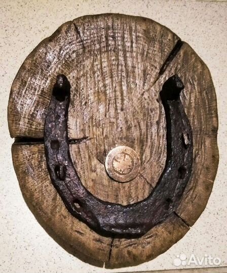 Подкова на срезе