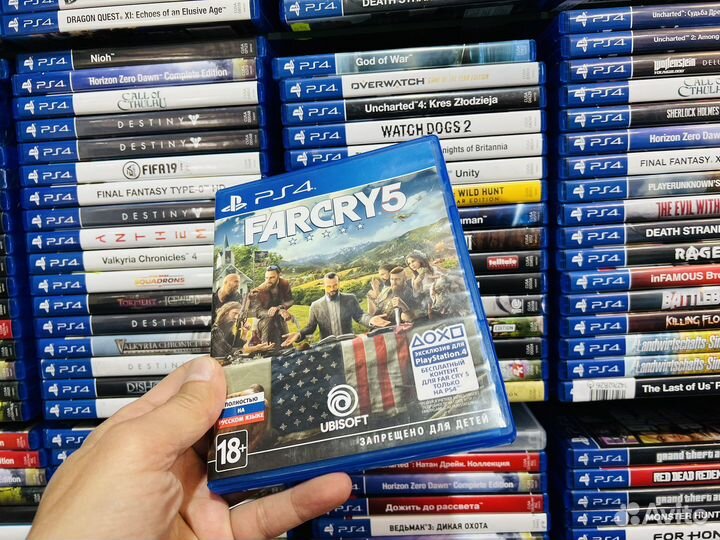 Far cry 5 ps4 диск