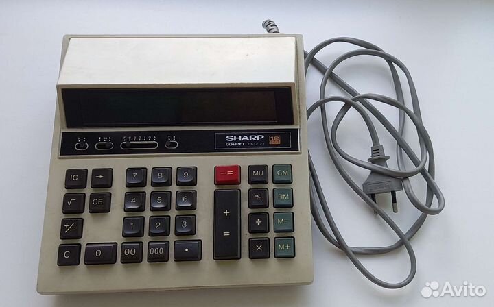 Калькулятор sharp compet cs 2122