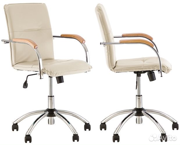 Кресло Самба Samba GTP chrome V-18 1.007 бежевый