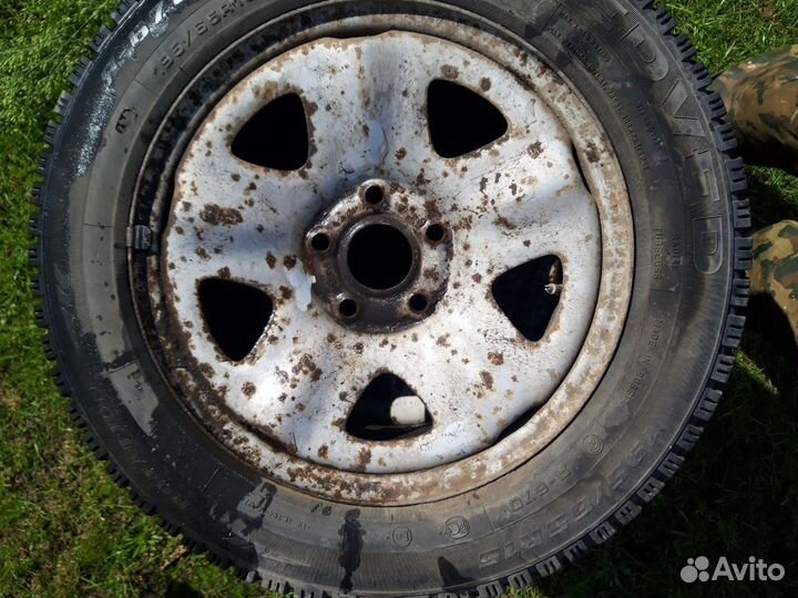 Резина зимняя и летняя r 15 на дисках