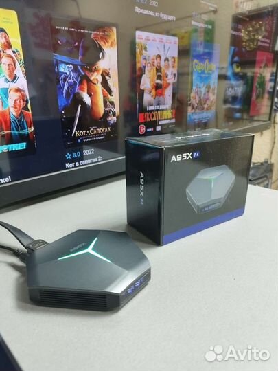 Android tv приставка A95X F4 4/32gb