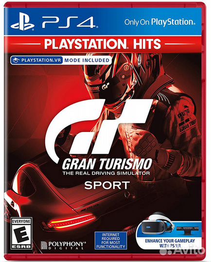 Gran Turismo Sport (с поддержкой VR) игра PS4