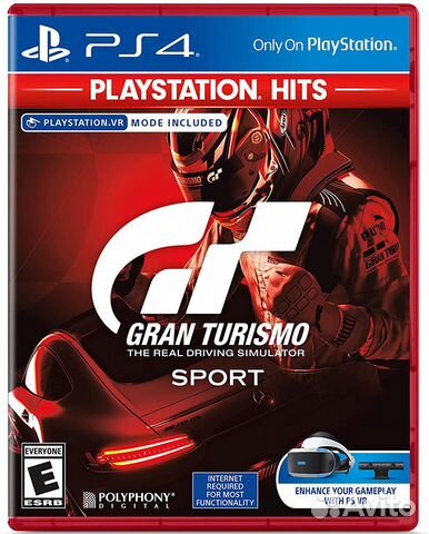 Gran Turismo Sport (с поддержкой VR) игра PS4