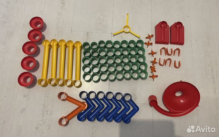 Игровой набор конструктор «Веселые горки 77»