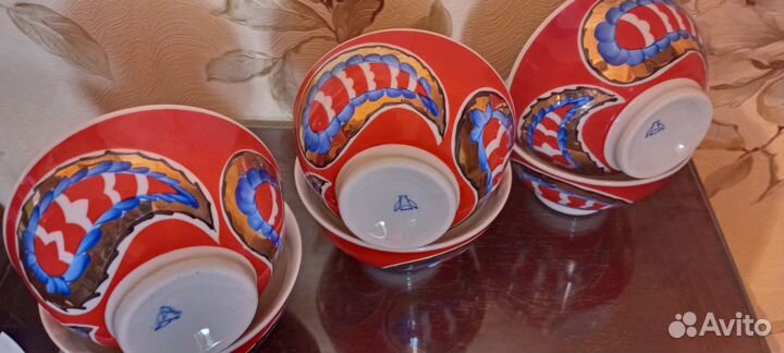 СССР Песочное чайный сервиз 