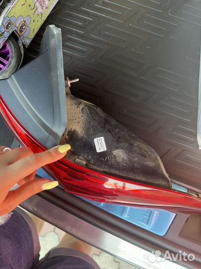 Задний правый стоп