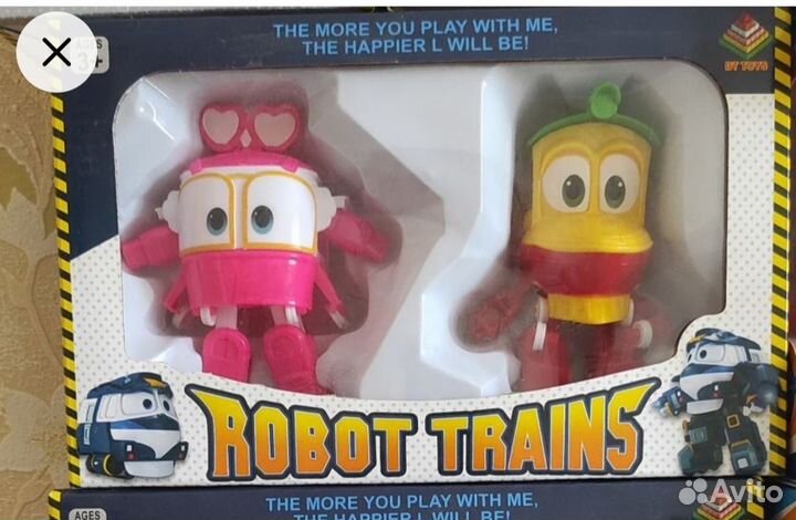 Супер крылья и Роботы поезда