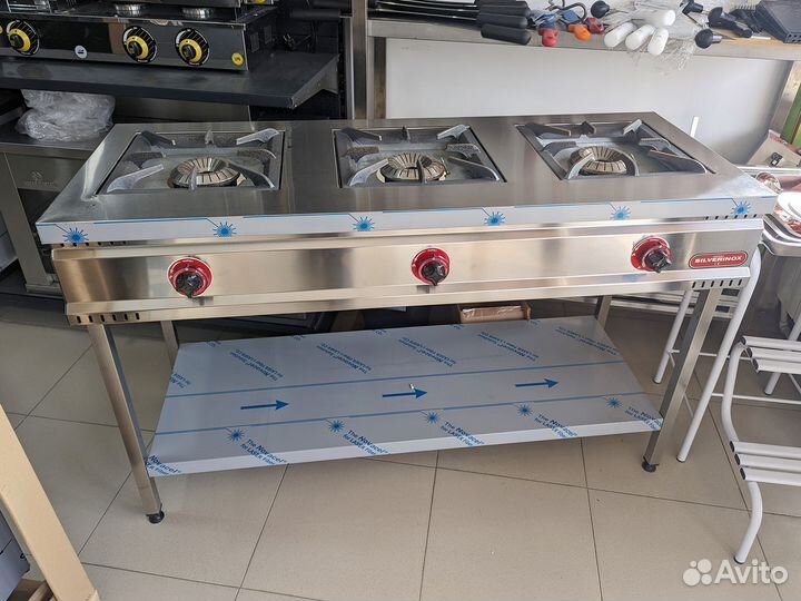 Плита газовая напольная Silver TB-3D