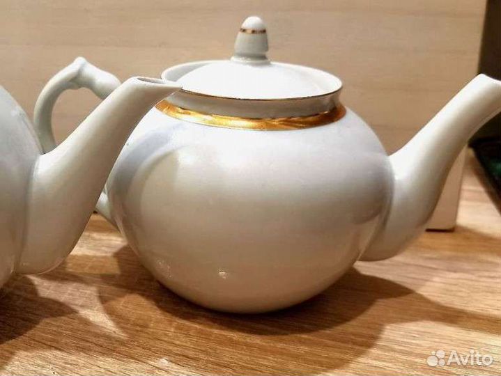 Посуда, тарелка, чайник, стекло, хрусталь винтаж