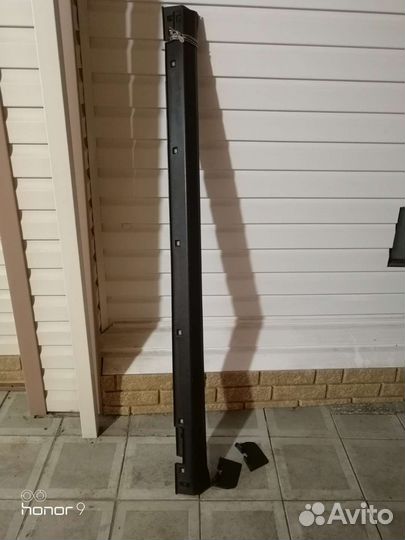 Пороги оригинальные на Hyundai Santa Fe