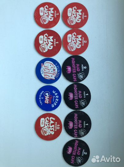 Фишки кэпсы кепсы сотки