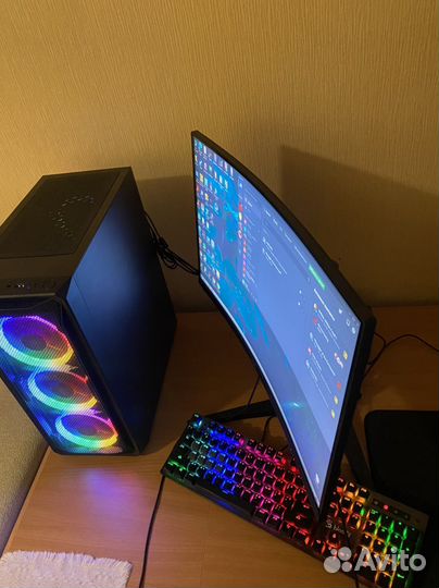 Игровой компьютер i5 10400f полный комплект