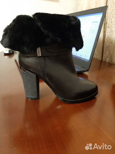 Ботинки полностью натуральные