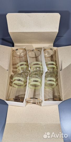 Набор советских бокалов.Винтаж