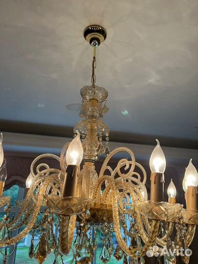 Люстра хрустальная - Италия SM