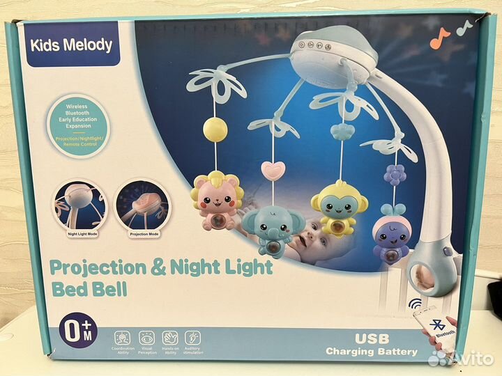 Детский мобиль в кроватку