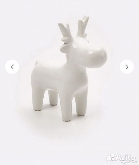 Керамическая фигурка олень Sinsay