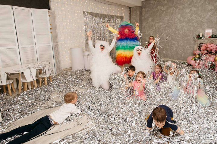 Бумажное шоу на детский или взрослый праздник