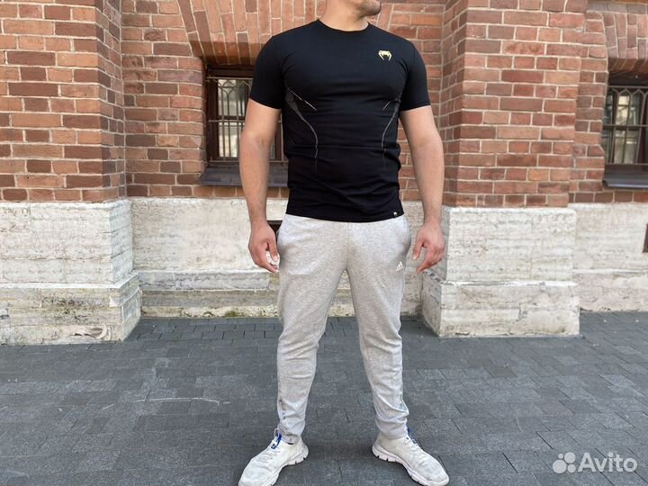 Штаны Adidas MT PT серые