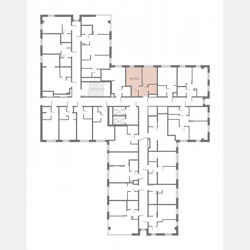 1-к. апартаменты, 33,6 м², 12/13 эт.