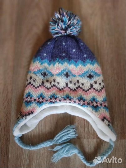 Шапочки зимние р.54-56