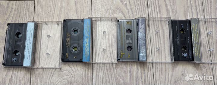 Аудиокассеты группа Чиж, 4 шт. цена за все