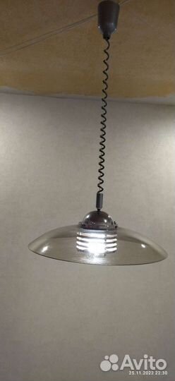 Светильник потолочный подвесной бу