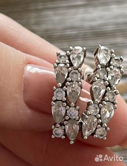 Серебряные серьги