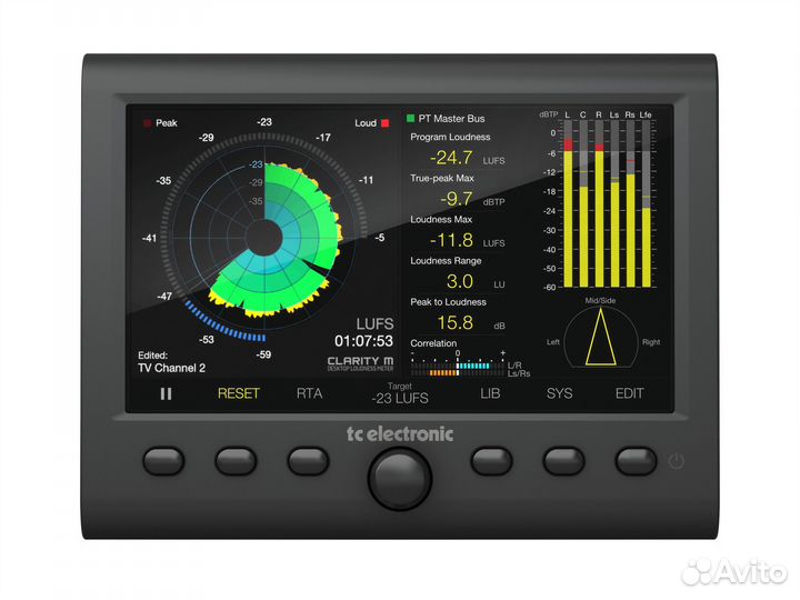 TC Electronic Clarity M анализатор уровня