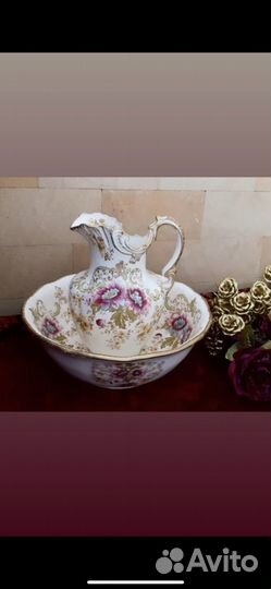 Старинный умывальный набор