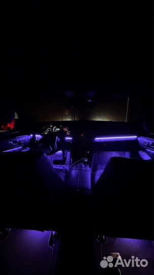 Установка контурной подсветки салона автомобиля