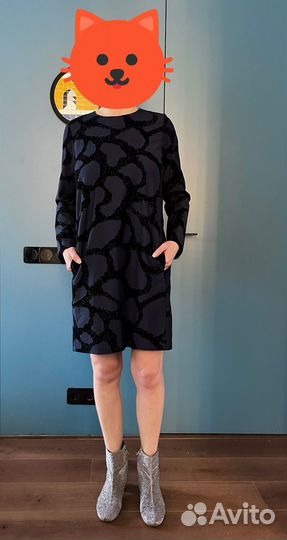 Платье COS синее