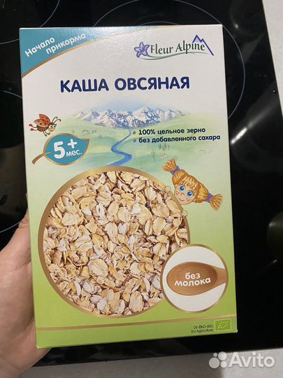 Каша безмолочная овсяная Fleur Alpine
