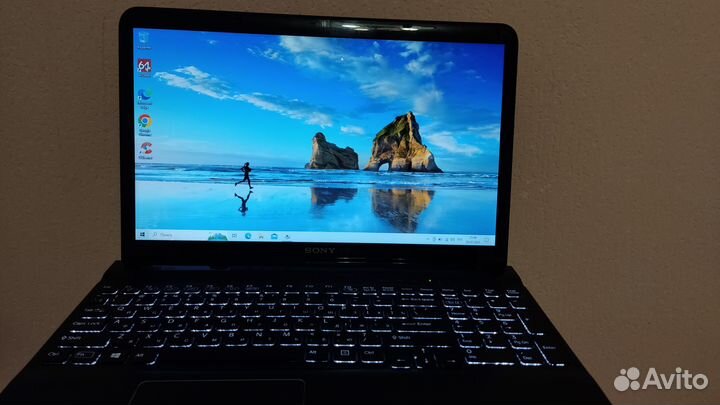 Ноутбук Sony 15,6 Intel i5-3210м RAM 8GB SSD480GB