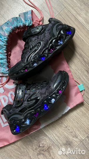 Кроссовки детские для девочек skechers