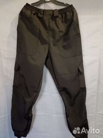 Брюки камуфляжные горка черные рип-стоп