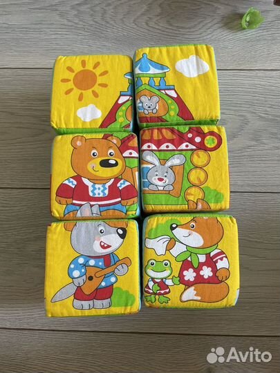 Мягкие кубики мякиши