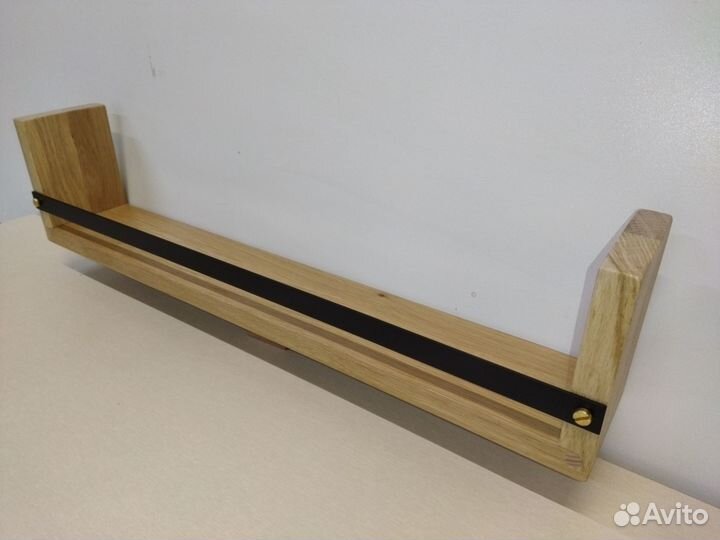 Полка под специи на кухню лофт 600мм