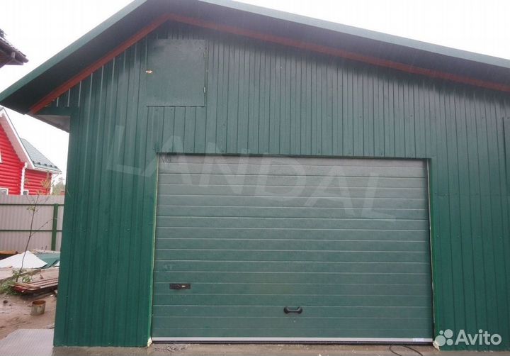 Гаражные секционные ворота