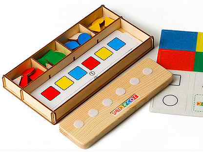 Логическая игра "Геометрик" для малышей