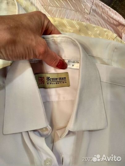 Рубашки на мальчика 140-146,152