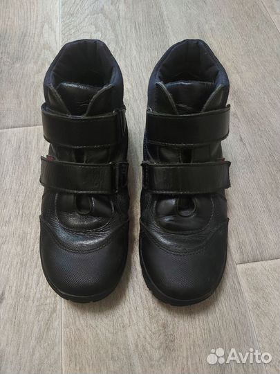 Ботинки демисезонные 40 размер, натуральная кожа