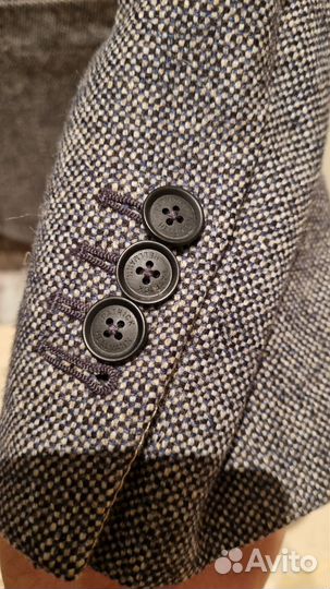 Пиджак Patrick Hellmann серый